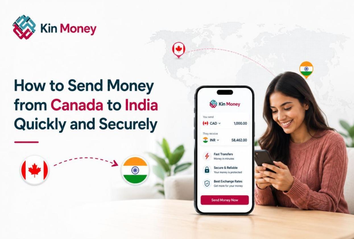How to Send Money from Canada to India Quickly and Securely