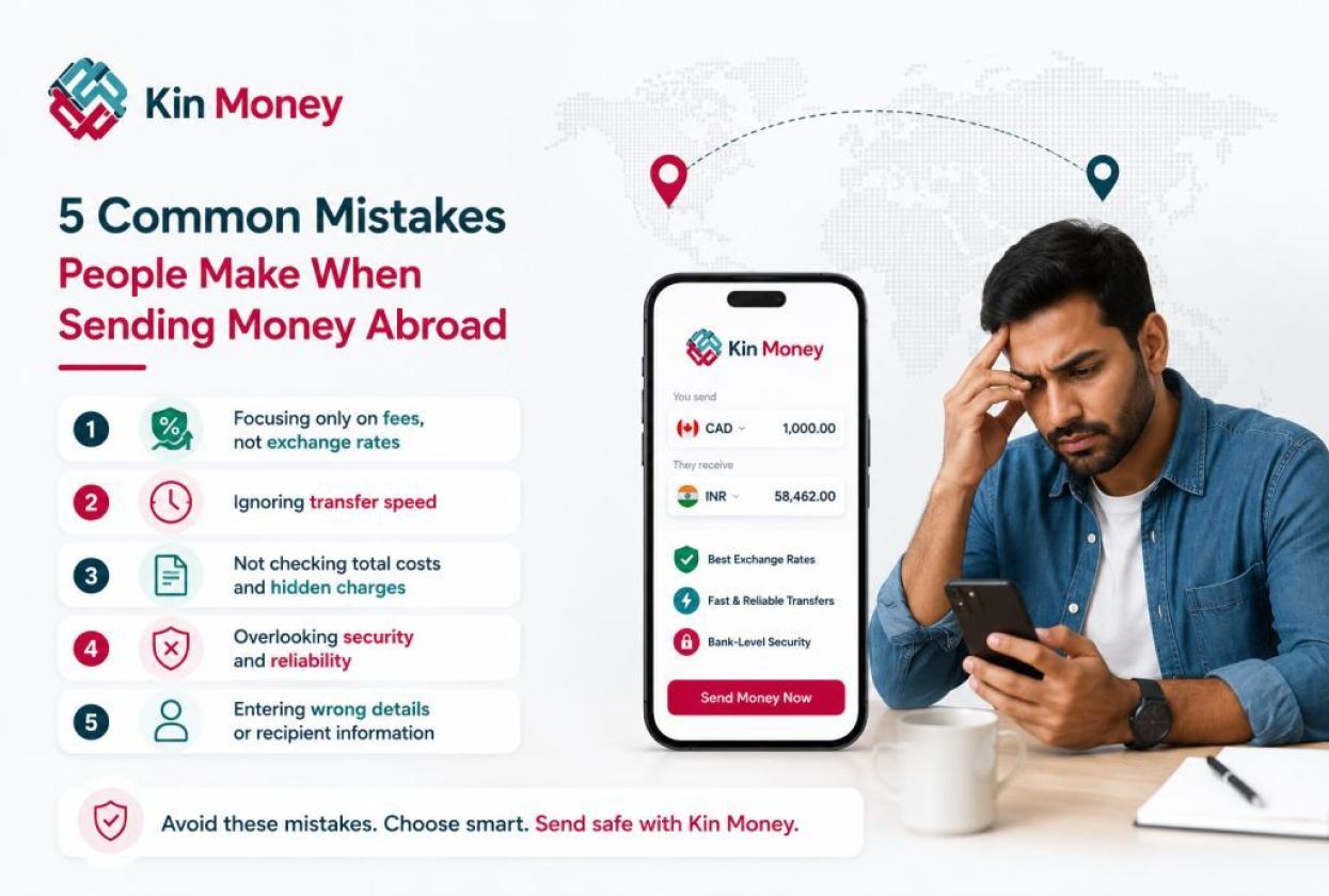 5 Common Mistakes People Make When Sending Money Abroad